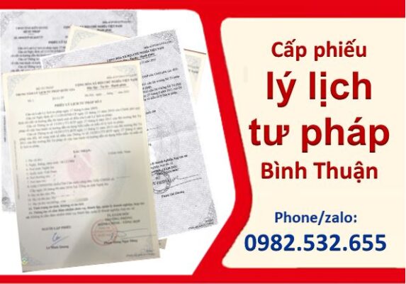 Làm lý lịch tư pháp qua bưu điện Bình Thuận