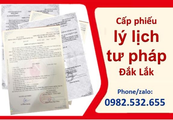 Làm lý lịch tư pháp qua bưu điện Đăk Lắk