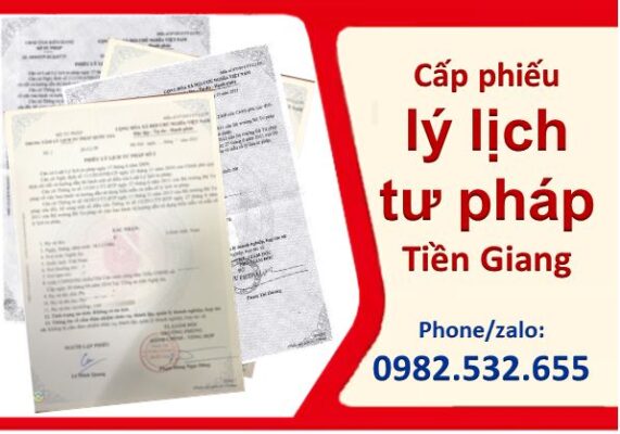Làm lý lịch tư pháp qua bưu điện Tiền Giang